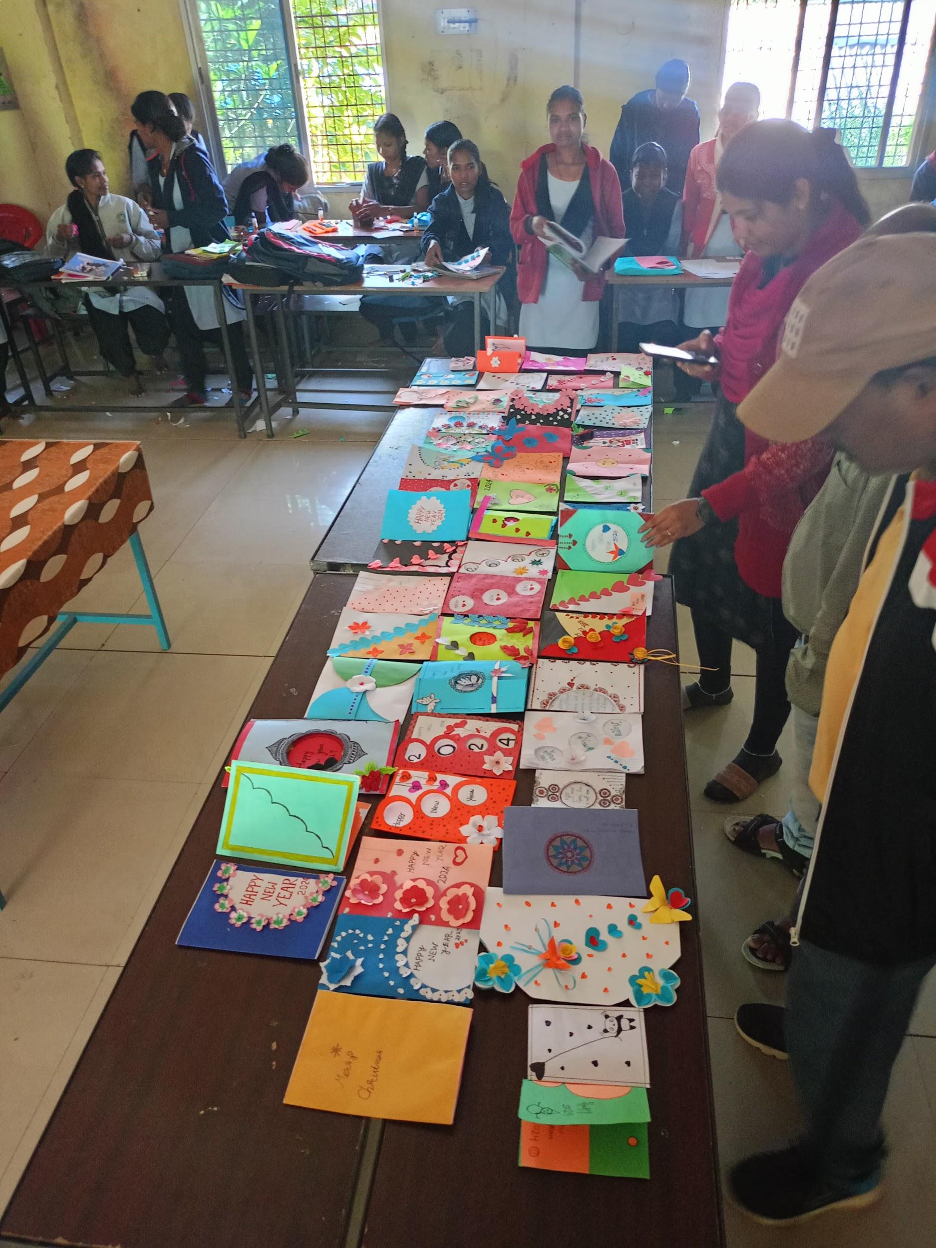 Greeting card making
